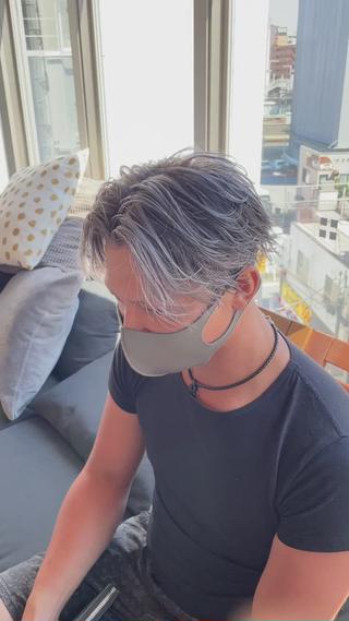 ショート カラー メンズ 【men's Lapis横浜】海人のヘアスタイル