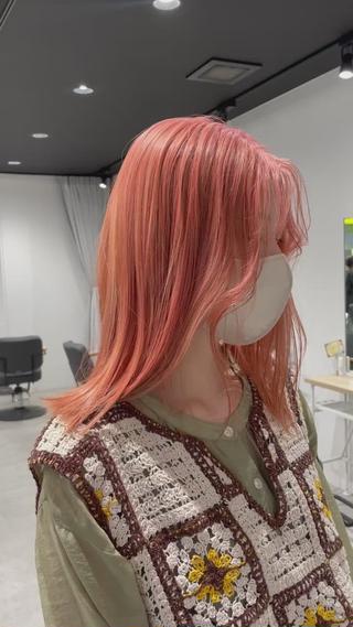 Wカラー+ケアブリーチ 