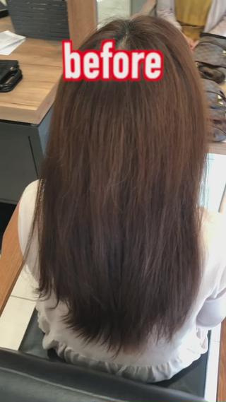 セミロング パーマ ディレクター ノナカのヘアスタイル