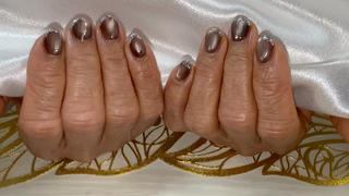 #マグネット #マグネットネイル #フレンチ #ラメフレンチ #シンプルネイル #大人ネイル #ショートネイル #ジェルネイル #王道フレンチ #豊見城ネイルサロン #SAnailsalon #エスエーネイルサロン 