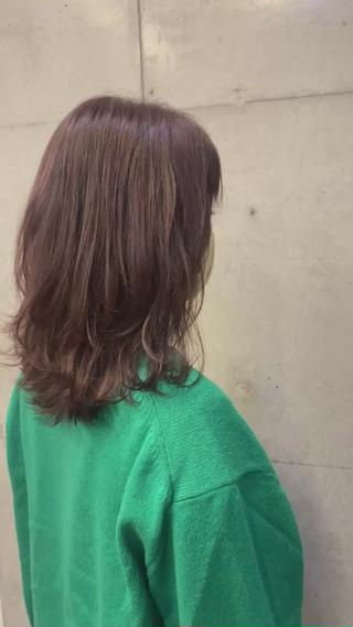 ミディアム LIBERTY-A所属・カットモデル募集！ 遠山麻帆のヘアスタイル