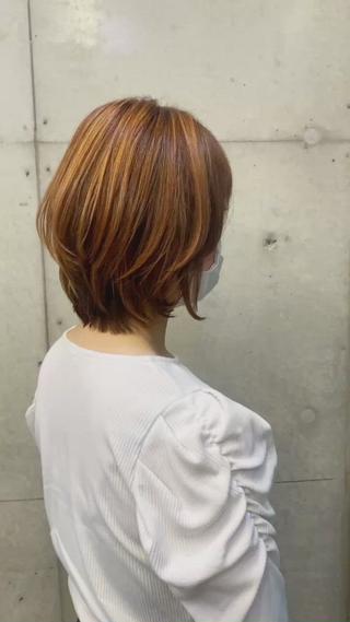 ミディアム LIBERTY-A所属・カットモデル募集！ 遠山麻帆のヘアスタイル