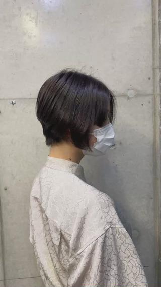 ショート LIBERTY-A所属・カットモデル募集！ 遠山麻帆のヘアスタイル