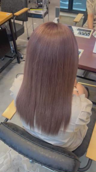 セミロング LIBERTY-A所属・カットモデル募集！ 遠山麻帆のヘアスタイル