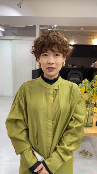 ショートパーマ*