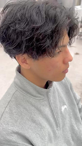パーマ メンズ 🍐シャドウパーマ メンズ特化/守岡🍐のヘアスタイル
