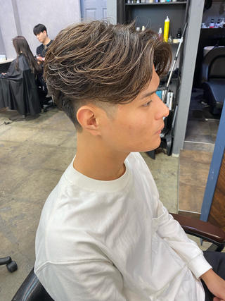 パーマ メンズ PEYP prod ICON所属・パーマ/ケアブリーチ /博多/YOSUKEのヘアスタイル