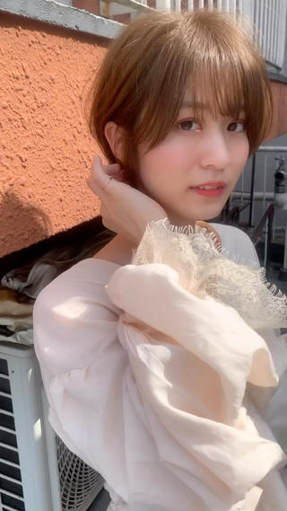 ショート カラー 縮毛矯正/ショート/ レイヤー/畑中正敏のヘアスタイル