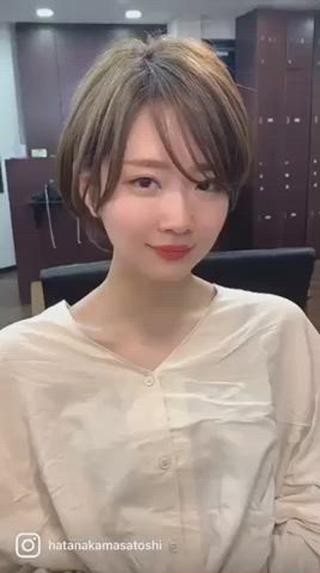 ショート カラー ヘアアレンジ 縮毛矯正/ショート/ レイヤー/畑中正敏のヘアスタイル