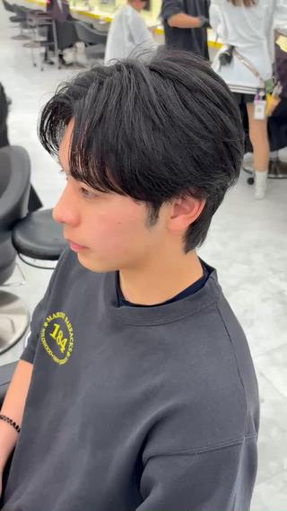 メンズ 横浜/顔まわり/ レイヤー🩶大和のヘアスタイル