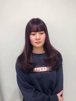 ロング 横浜/顔まわり/ レイヤー🩶大和のヘアスタイル