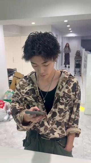 メンズ 横浜/顔まわり/ レイヤー🩶大和のヘアスタイル