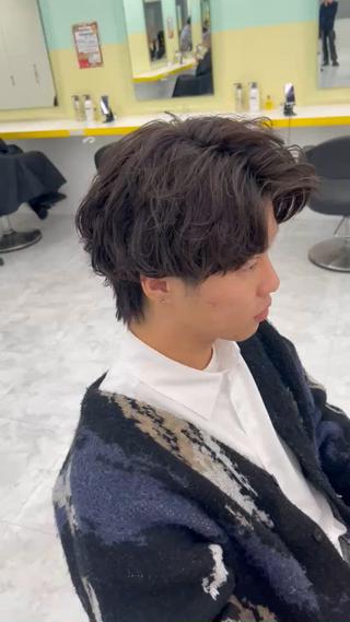 メンズ 横浜/顔まわり/ レイヤー🩶大和のヘアスタイル