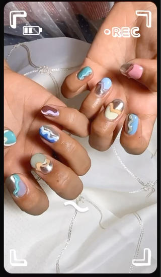 ネイル YURI ◡̈ nagoyaのネイルデザイン