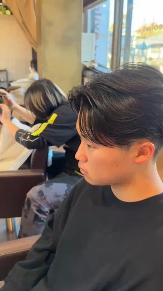 ミディアム パーマ メンズ メンズカットパーマ ✂️ JOYAのヘアスタイル