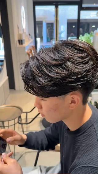 ショート パーマ メンズ メンズカットパーマ ✂️ JOYAのヘアスタイル