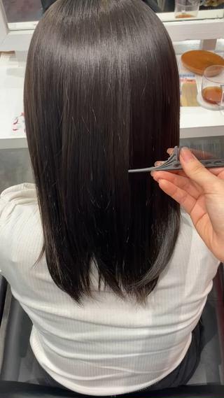 サラサラ髪質改善ストレート
梅雨の時期ぴったりです 