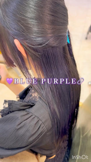 ロング カラー 王道メンズカット/ 寒色カラー/僚汰のヘアスタイル