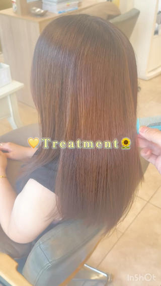 トリートメントでサラサラツルツルに 