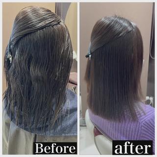 縮毛矯正の進化版！プレミアムストレート 