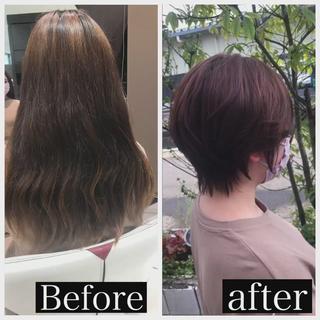 ショート 下條 真のヘアスタイル