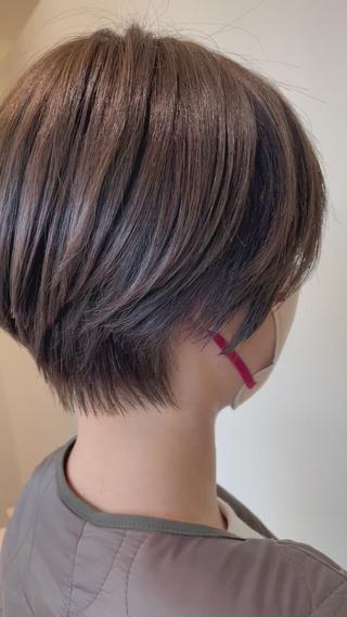 ショート times salon所属・ショートと髪質改善 達人⭐️村上将梧のヘアスタイル