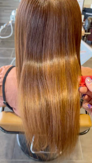 ロング カラー ツヤ髪の匠/髪質改善 山本晃太のヘアスタイル