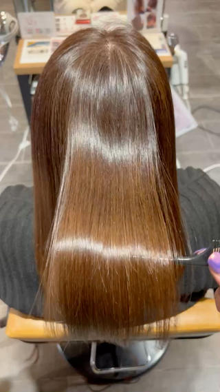 ロング カラー ツヤ髪の匠/髪質改善 山本晃太のヘアスタイル