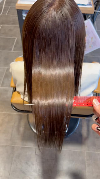 ロング カラー ツヤ髪の匠/髪質改善 山本晃太のヘアスタイル