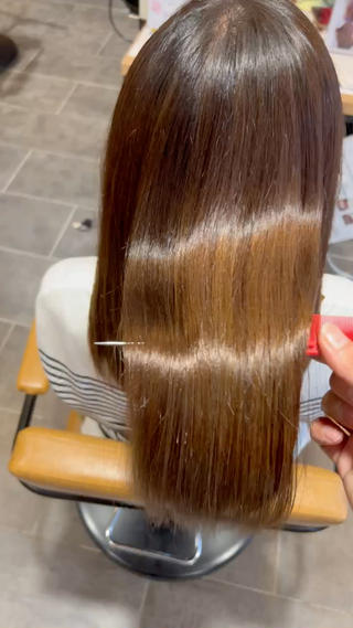 ロング カラー ツヤ髪の匠/髪質改善 山本晃太のヘアスタイル