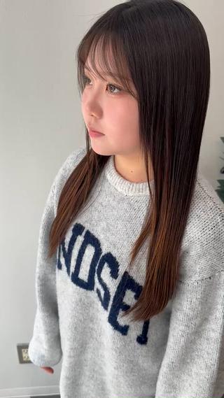 ロング パーマ CoReまぁくん 癖毛お悩み専門のヘアスタイル