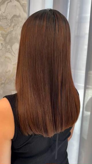 ロング パーマ CoReまぁくん 癖毛お悩み専門のヘアスタイル