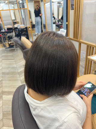 赤みがお悩みのお客様のご来店です。 