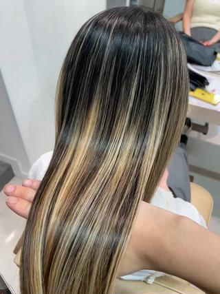 ミディアム かずや🍀/髪質改善 /艶髪カラー/眉毛のヘアスタイル