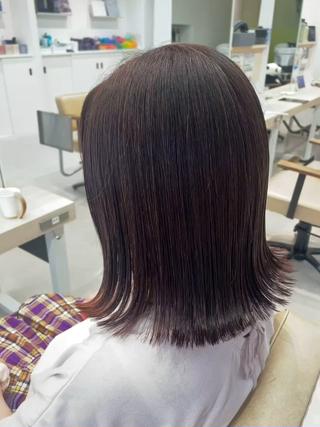 ミディアム かずや🍀/髪質改善 /艶髪カラー/眉毛のヘアスタイル