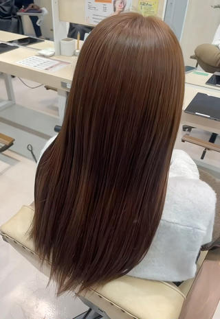 ロング かずや🍀/髪質改善 /艶髪カラー/眉毛のヘアスタイル