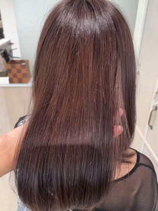 セミロング かずや🍀/髪質改善 /艶髪カラー/眉毛のヘアスタイル