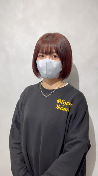 ミディアム カラー 髪質改善/縮毛矯正 レイヤー/松川匠のヘアスタイル