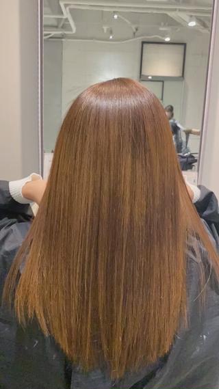 ミディアム 髪質改善/縮毛矯正 レイヤー/松川匠のヘアスタイル