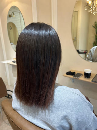 ミディアム FILM by lucia所属・MIKU カットモデル募集のヘアスタイル