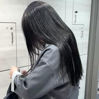 ストレートでつやつやの髪に⋆꙳ 
