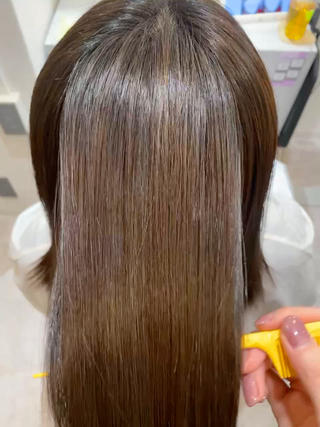 ミディアム 柔らかい縮毛矯正/ ボブ/北林のヘアスタイル