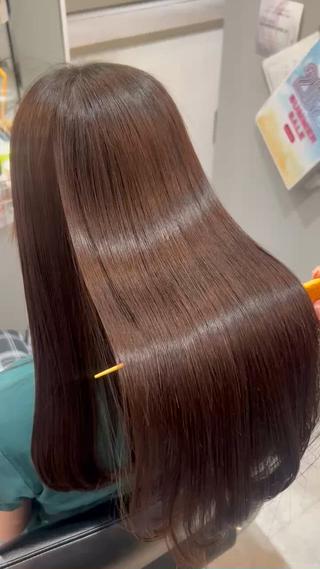 ロング 柔らかい縮毛矯正/ ボブ/北林のヘアスタイル