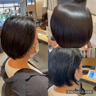 越谷でただ1人出来る丸くなる縮毛矯正
『地毛風ストレート』と
縮毛矯正に合うショートカットをご案内します

お薬は癖、ダメージ履歴や白髪の有無などを判断してオーダーメイドで調合します

毎朝スタイリング1分で決まるショート
ツヤと若さを取り戻すストレート
アイロン、ブローいらず
オイルだけで決まるスタイル
-5歳を実現させるカットとストレート

#髪質改善　#髪質　#丸みショート　
#ボブ　
 