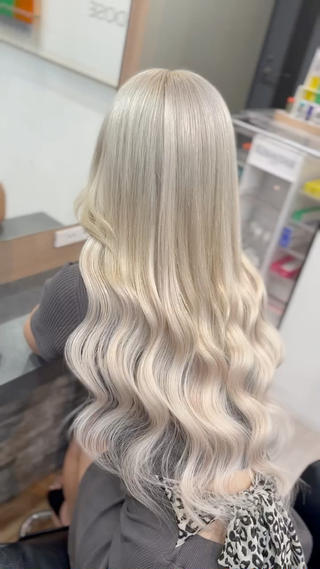 ロング カラー 横浜/エクステ特化× 艶カラー/あいかのヘアスタイル