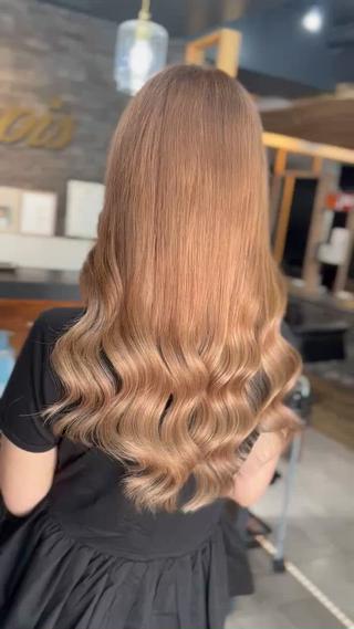 ロング カラー 横浜/エクステ特化× 艶カラー/あいかのヘアスタイル