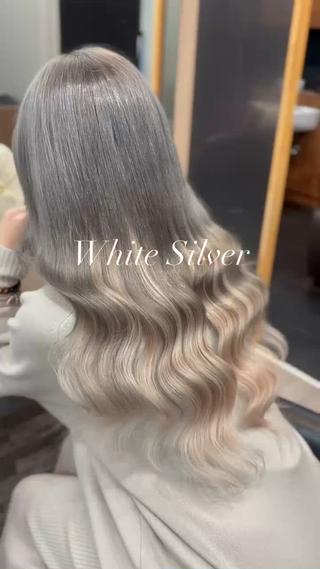 ケアブリーチカラーLPエクステ60本
ホワイトシルバー

ブリーチ/エクステ/横浜/髪質改善 