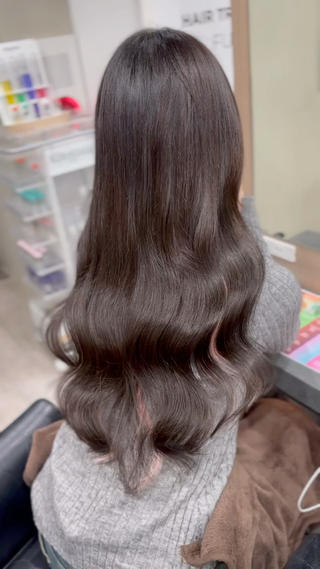 ロング カラー 横浜/エクステ特化× 艶カラー/あいかのヘアスタイル