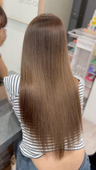 ロング カラー 横浜/エクステ特化× 艶カラー/あいかのヘアスタイル