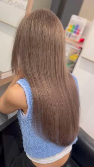 ロング カラー 横浜/エクステ特化× 艶カラー/あいかのヘアスタイル